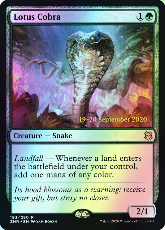 Lotus Cobra (PZNR) #193s [EN/F] s/o