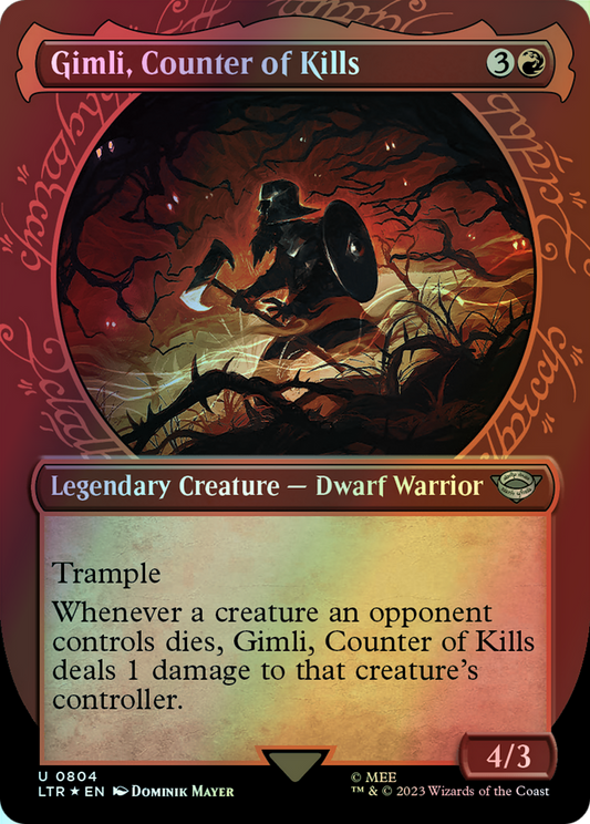 Gimli, Counter of Kills - Surge Foil (LTR) #804 [EN/F] s/o