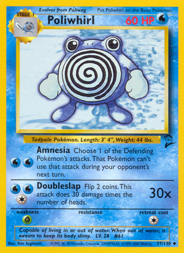 Poliwhirl (B2) #57 [EN/N]