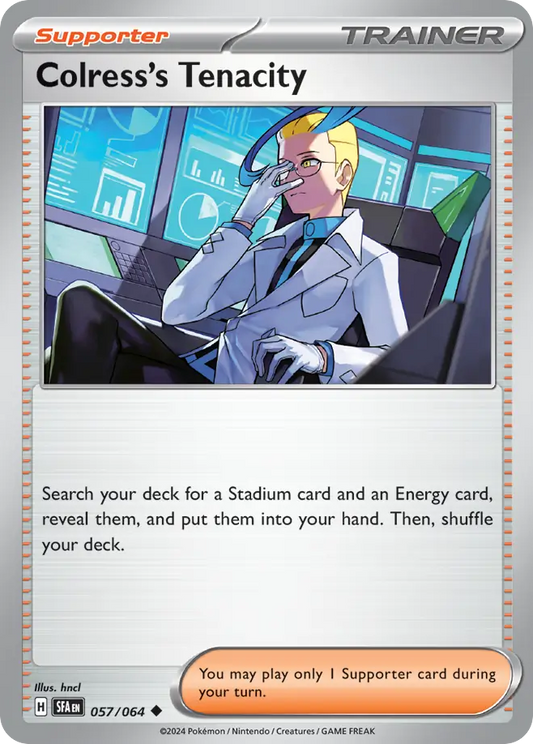 Colress's Tenacity - 057/064 (SFA) #057 [EN/N] s/o