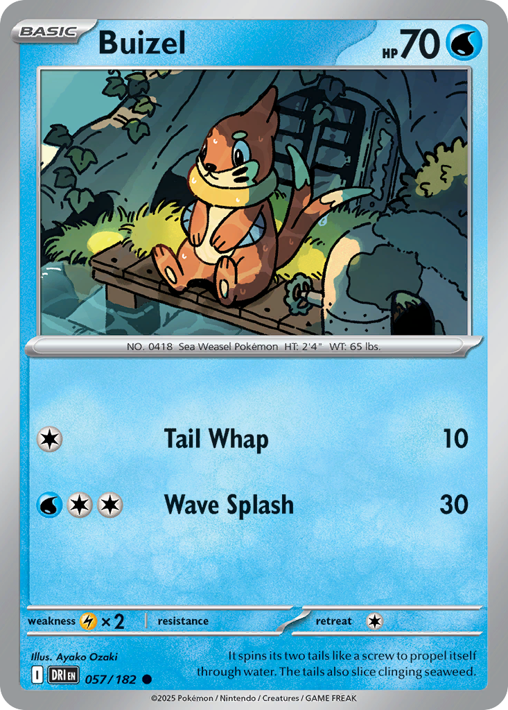 Buizel (DRI) #057 [EN/N] s/o