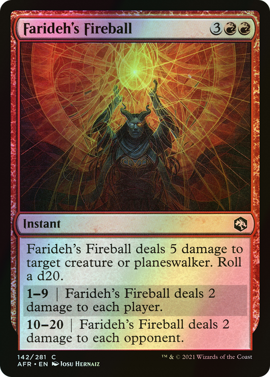 Farideh's Fireball (AFR) #142 [EN/F]