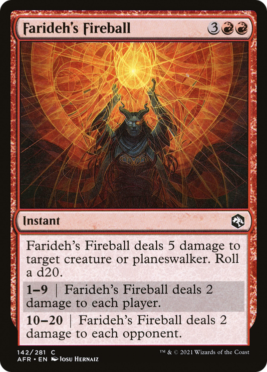 Farideh's Fireball (AFR) #142 [EN/N]