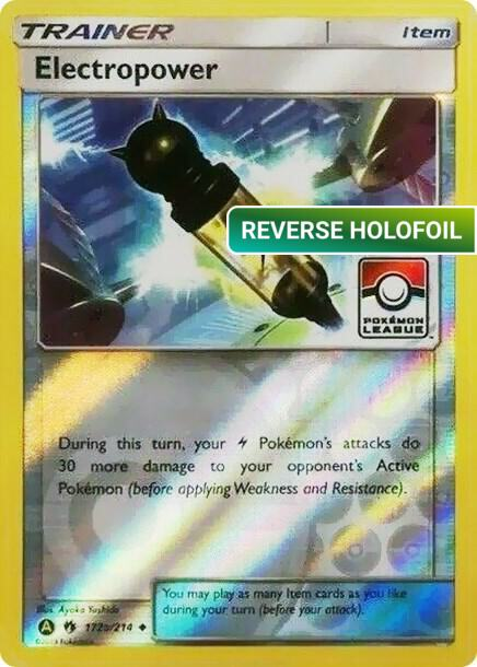 Electropower - 172a/214 (Pokemon League) (PR-LC) #172a [EN/R]