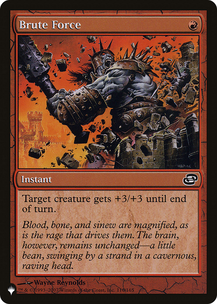 Brute Force (PLST) #PLC-116 [EN/N] s/o
