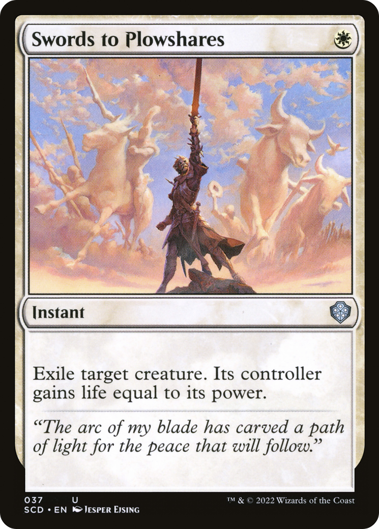 Swords to Plowshares (SCD) #37 [EN/N]