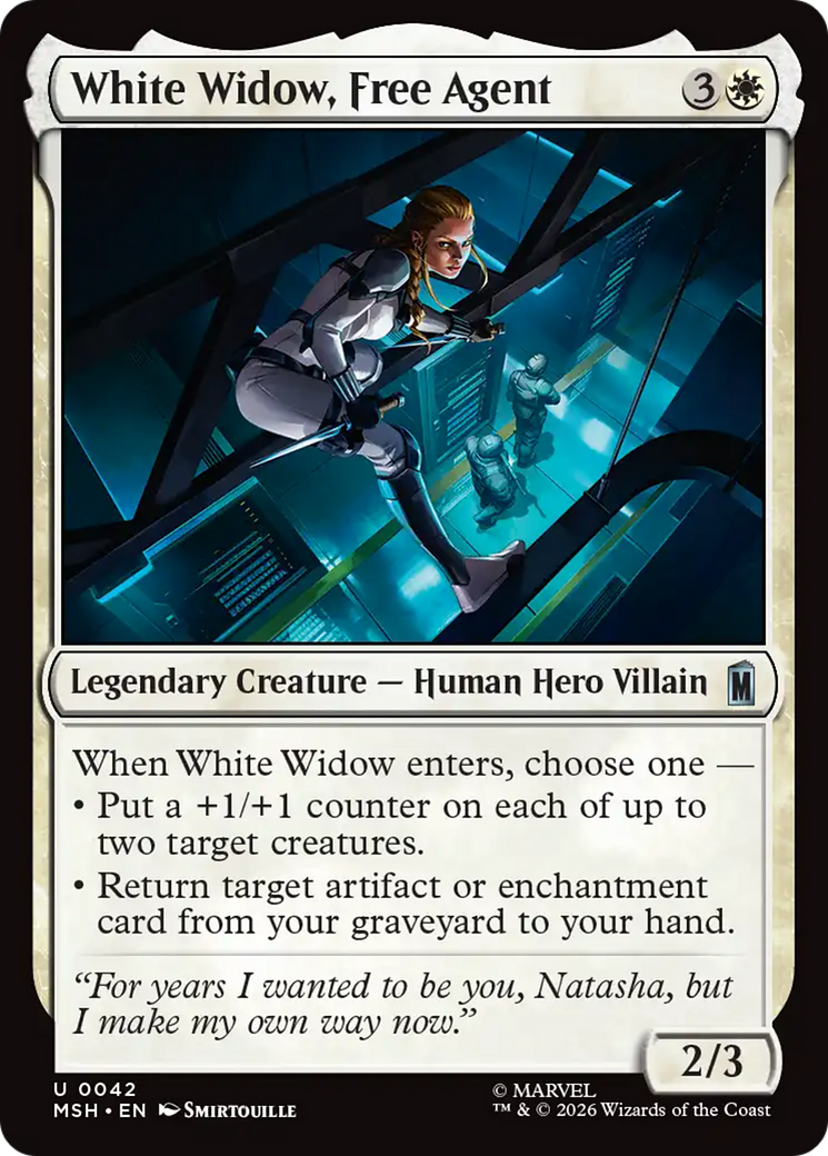 White Widow, Free Agent (MSH) #42 [EN/N]