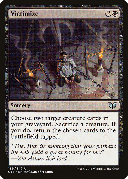 Victimize (C15) #139 [EN/N]