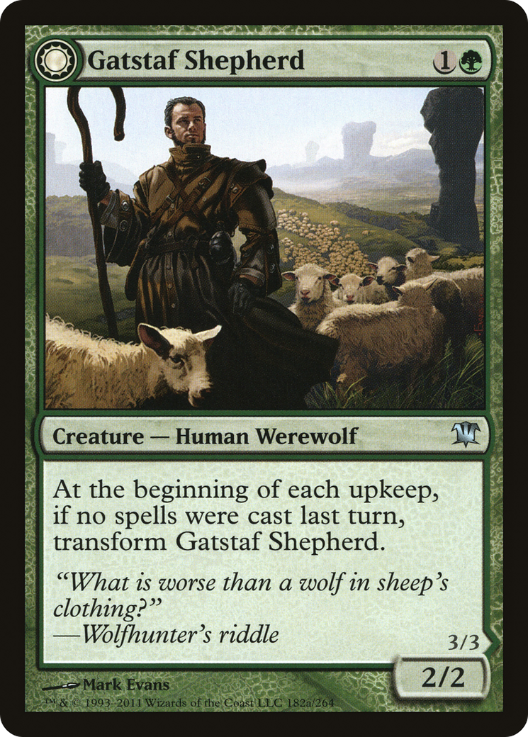 Gatstaf Shepherd // Gatstaf Howler (ISD) #182 [EN/N]