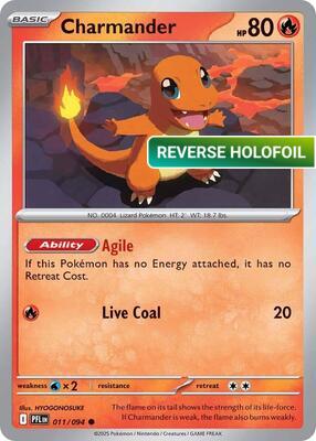 Charmander (PFL) #011 [EN/R] s/o