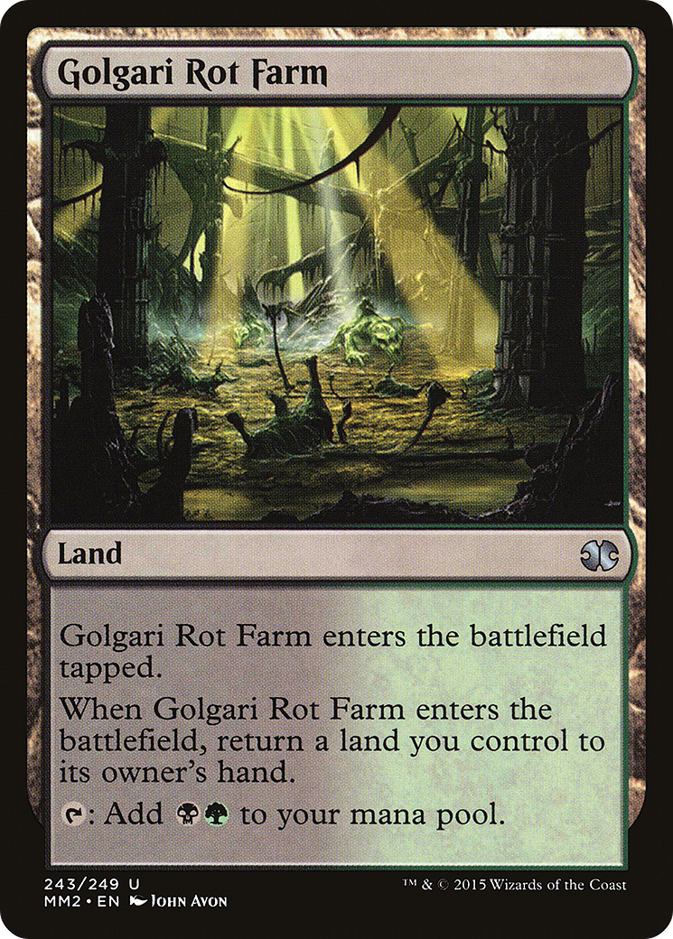 Golgari Rot Farm (MM2) #243 [EN/N]