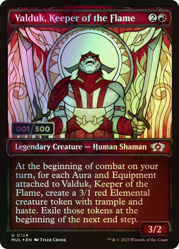 Valduk, Keeper of the Flame (MUL) #154z [EN/F]