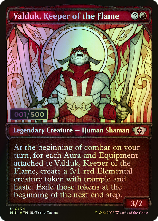 Valduk, Keeper of the Flame (MUL) #154z [EN/F]