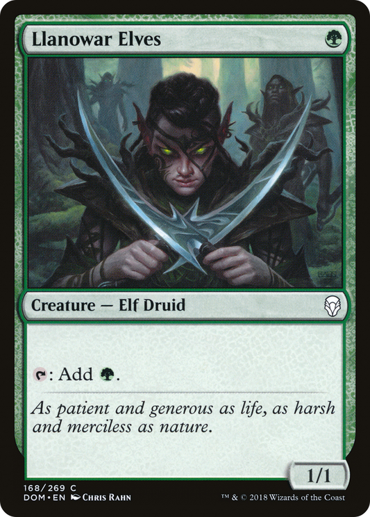 Llanowar Elves (DOM) #168 [EN/N]