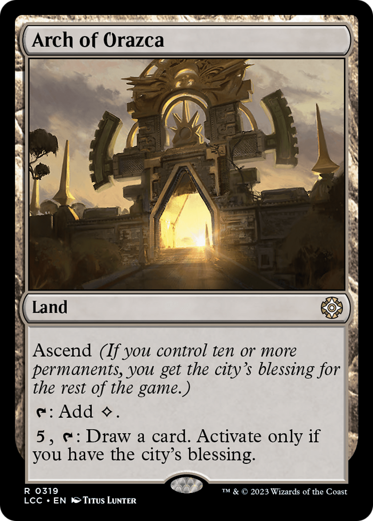 Arch of Orazca (LCC) #319 [EN/N]