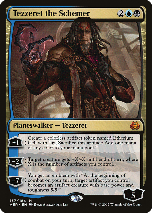 Tezzeret the Schemer (AER) #137 [EN/N]