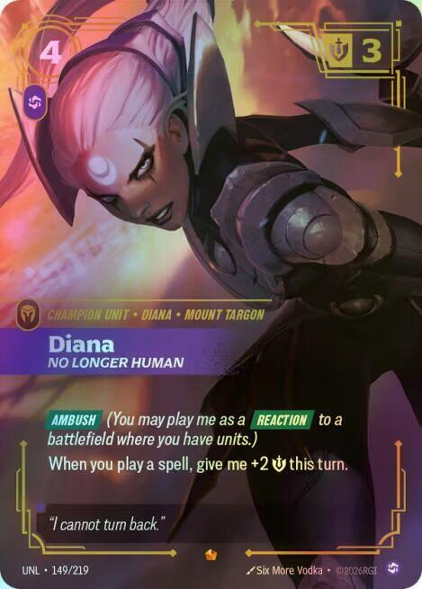 Diana, No Longer Human (UNL) #149 [EN/F]