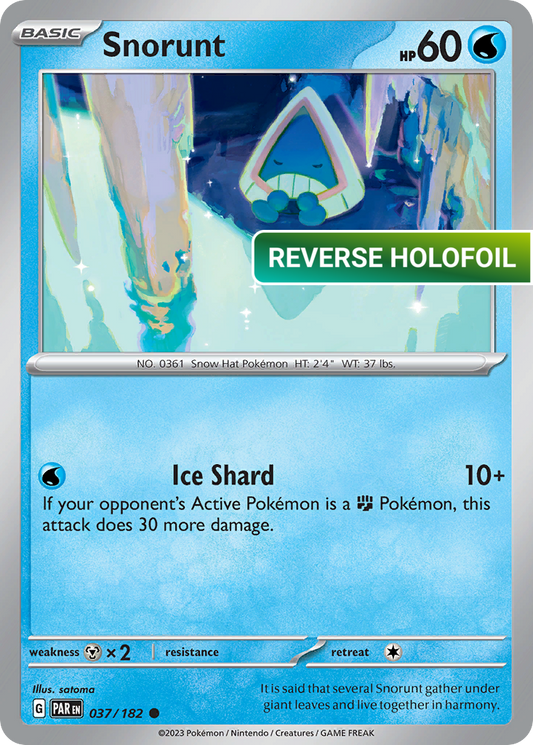 Snorunt - 037/182 (PAR) #037 [EN/R] s/o