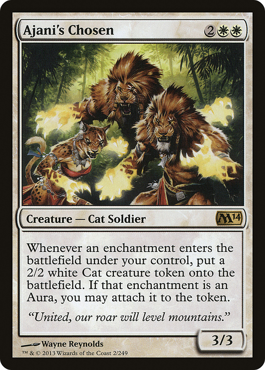 Ajani's Chosen (M14) #2 [EN/N]
