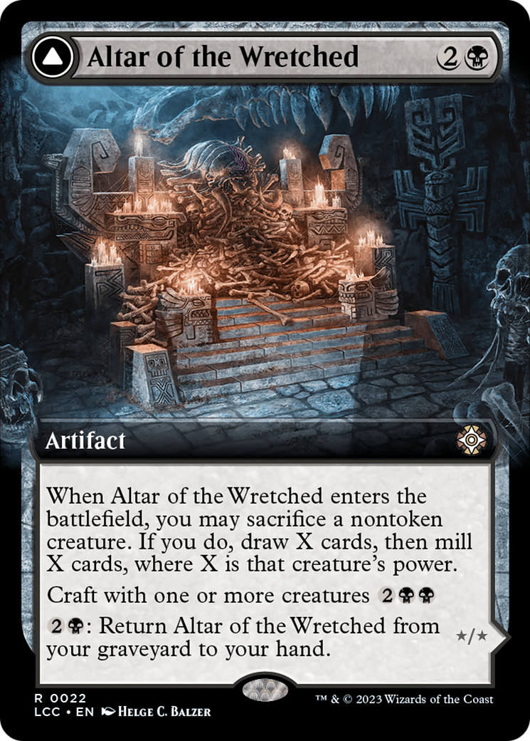 Altar of the Wretched // Wretched Bonemass (LCC) #22 [EN/N]