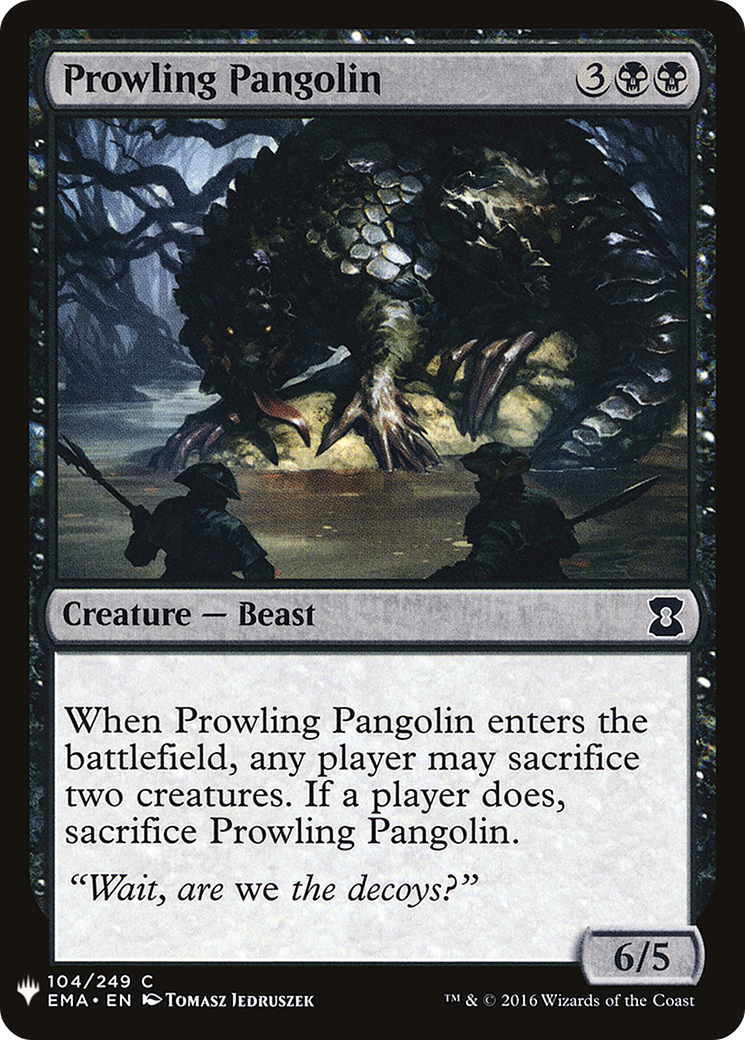 Prowling Pangolin (PLST) #EMA-104 [EN/N]