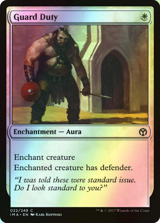 Guard Duty (IMA) #22 [EN/F]