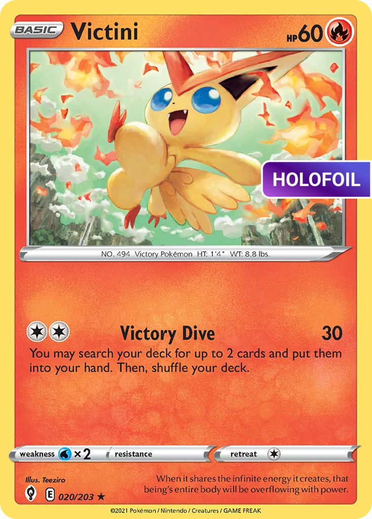 Victini (EVS) #020 [EN/H] s/o