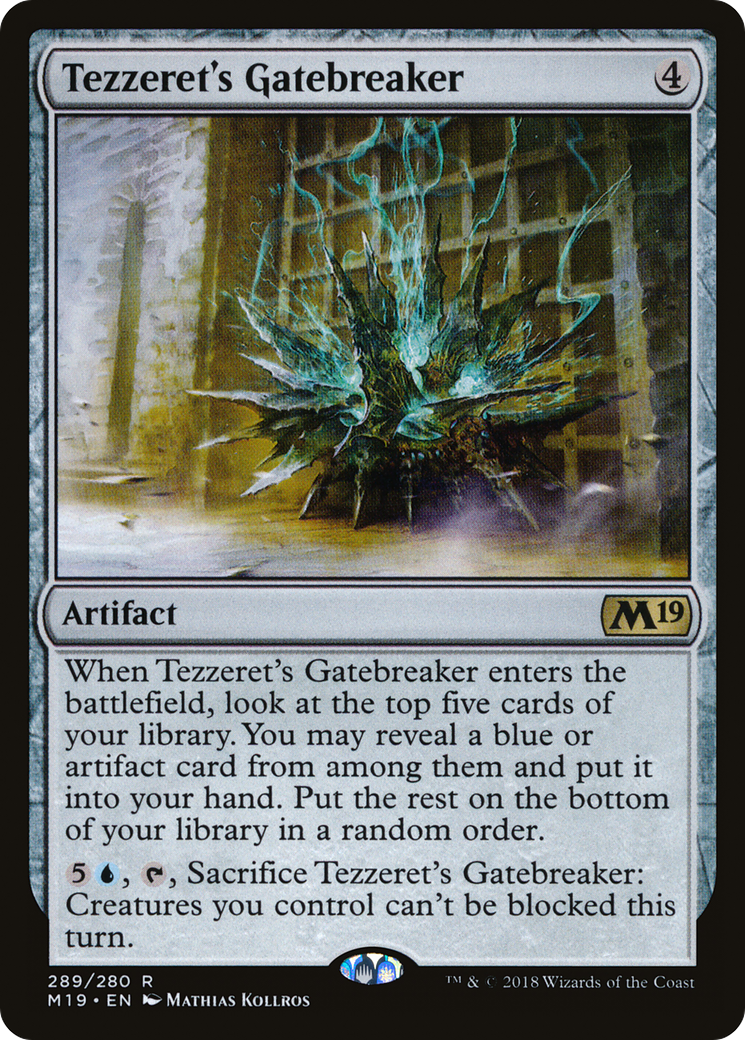 Tezzeret's Gatebreaker (M19) #289 [EN/N]