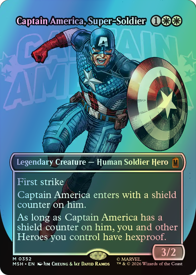 Captain America, Super-Soldier (MSH) #352 [EN/F] s/o