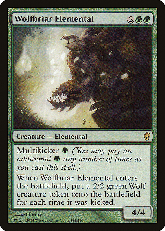 Wolfbriar Elemental (CNS) #182 [EN/N]