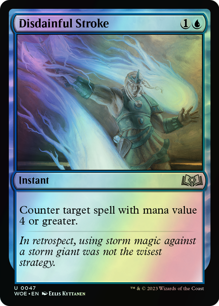 Disdainful Stroke (WOE) #47 [EN/F] s/o