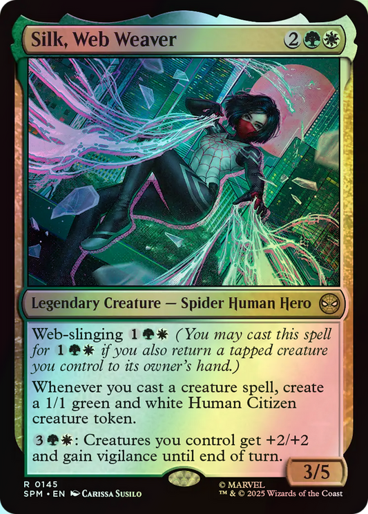 Silk, Web Weaver (SPM) #145 [EN/F] s/o