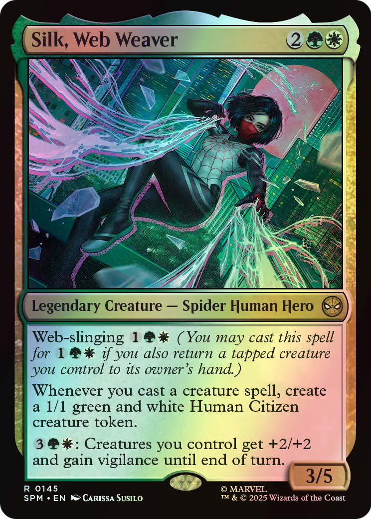 Silk, Web Weaver (SPM) #145 [EN/F] s/o