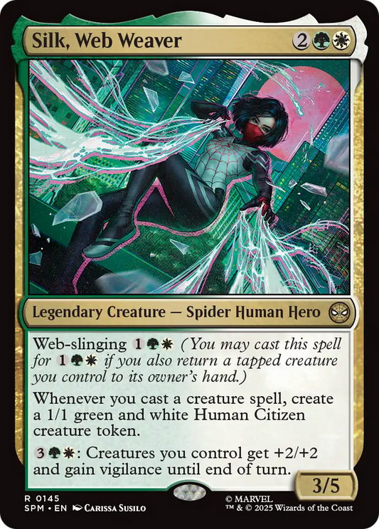 Silk, Web Weaver (SPM) #145 [EN/N] s/o