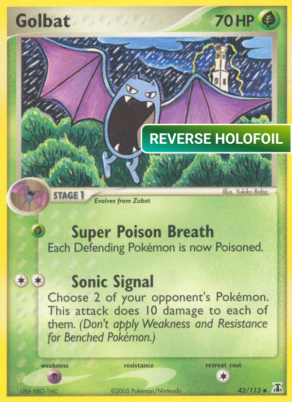 Golbat (DS) #43 [EN/R]