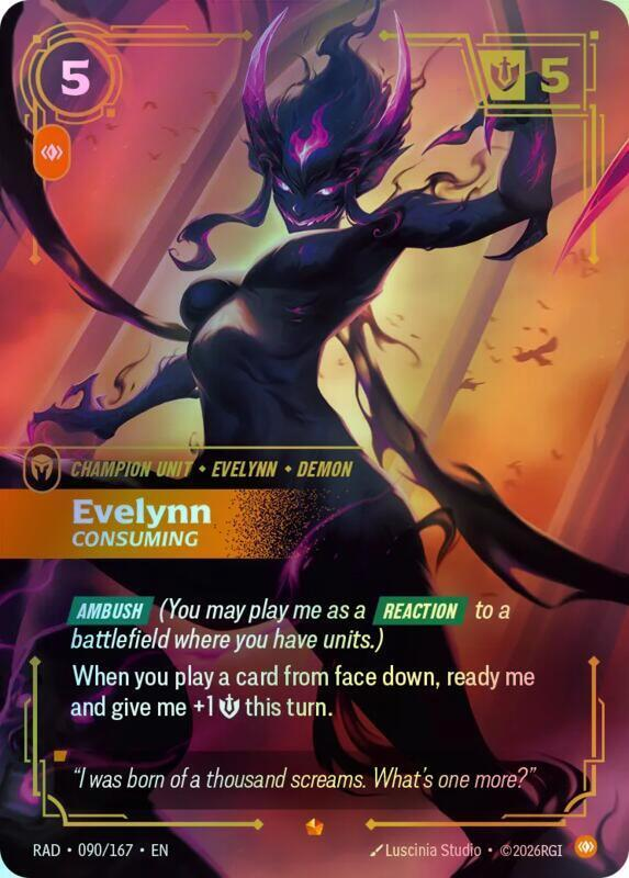 Evelynn, Consuming (RAD) #090 [EN/F]
