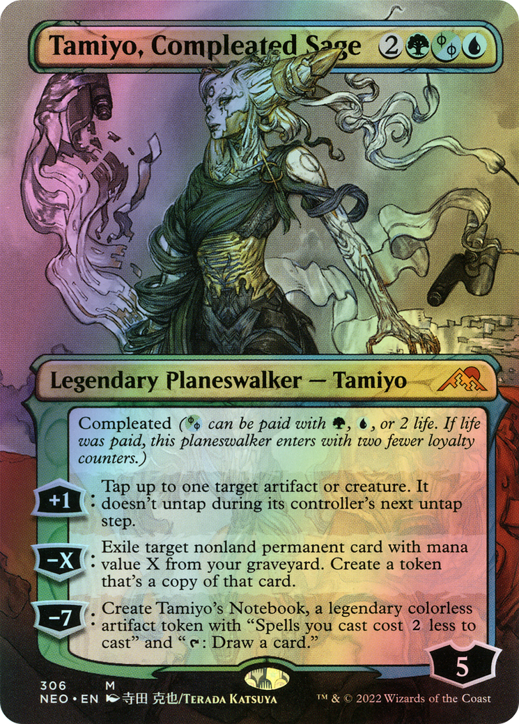 Tamiyo, Compleated Sage (NEO) #306 [EN/F]