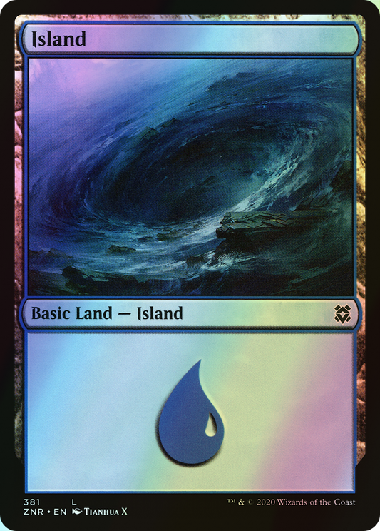 Island (ZNR) #381 [EN/F]