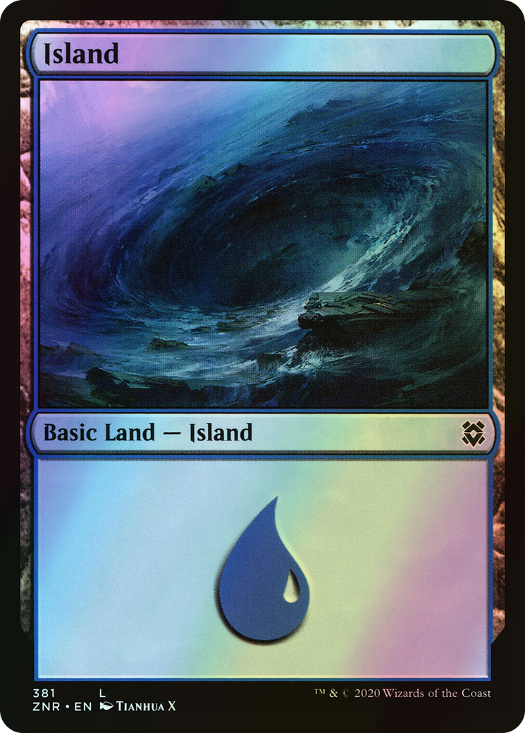 Island (ZNR) #381 [EN/F]