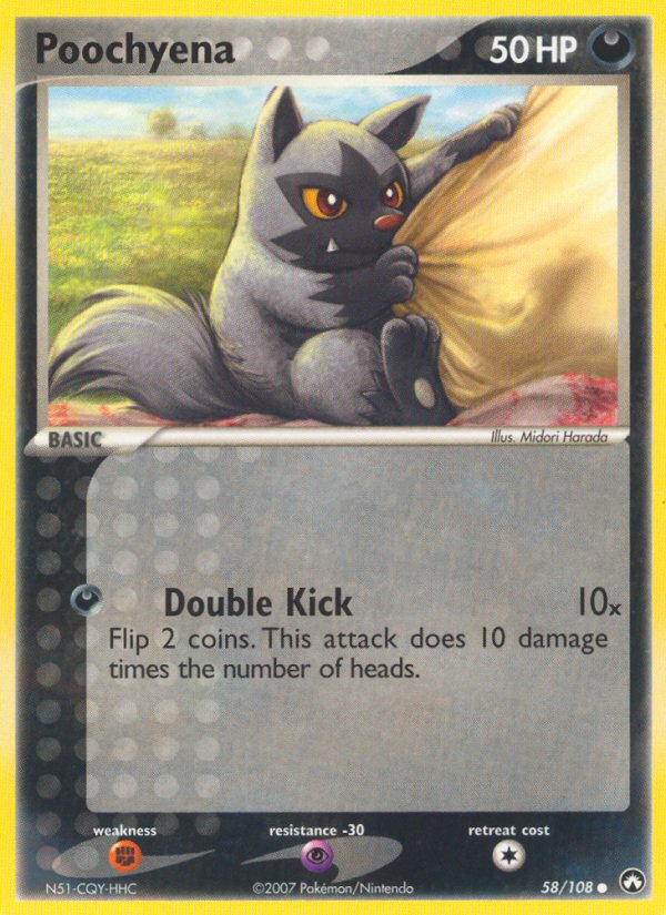 Poochyena (PK) #58 [EN/N] s/o