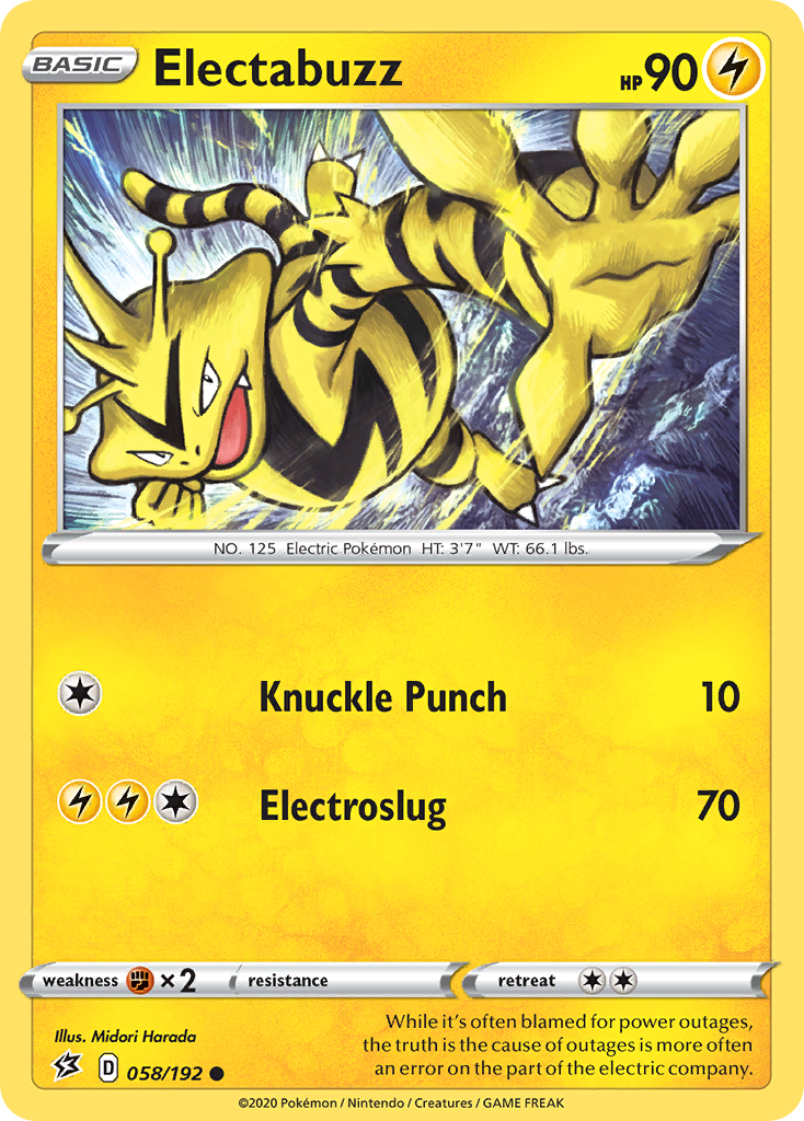 Electabuzz (RCL) #058 [EN/N] s/o