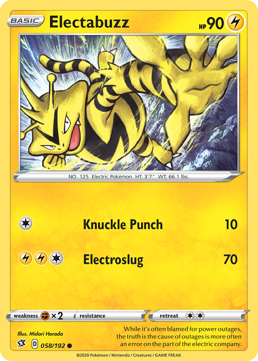 Electabuzz (RCL) #058 [EN/N] s/o