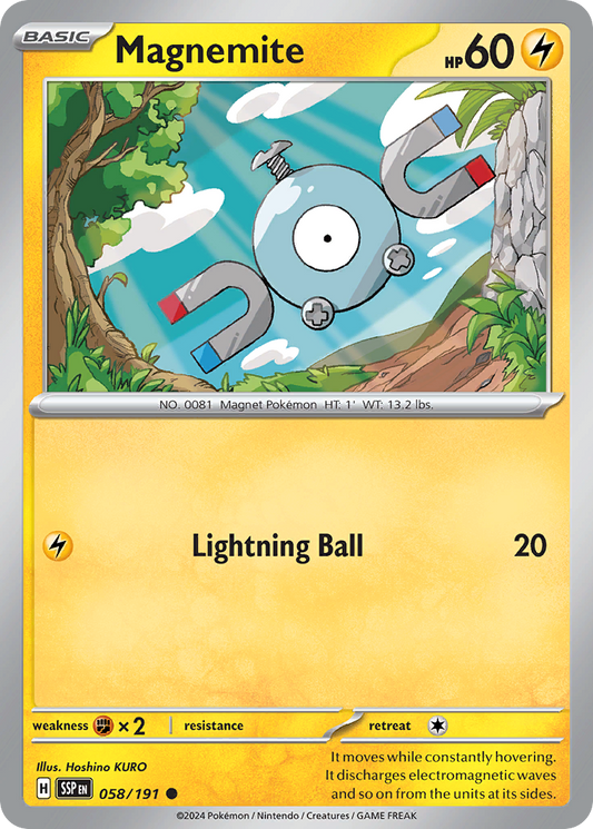 Magnemite (SSP) #058 [EN/N]