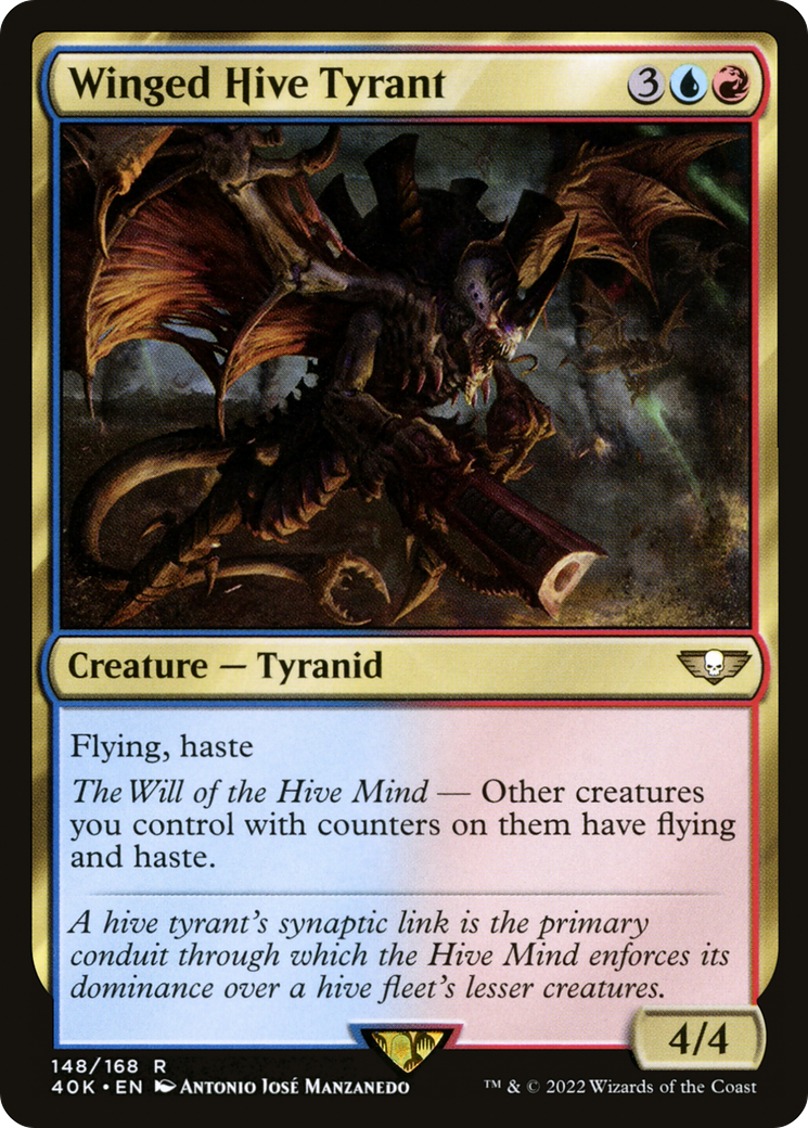 Winged Hive Tyrant (40K) #148 [EN/N]
