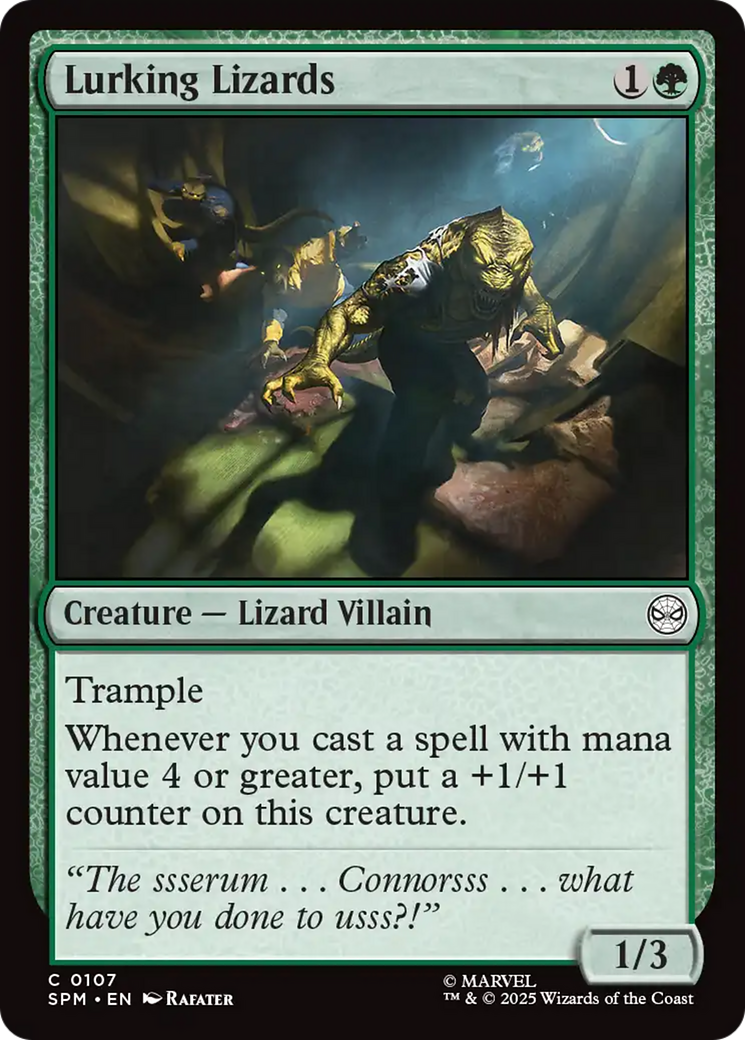 Lurking Lizards (SPM) #107 [EN/N]