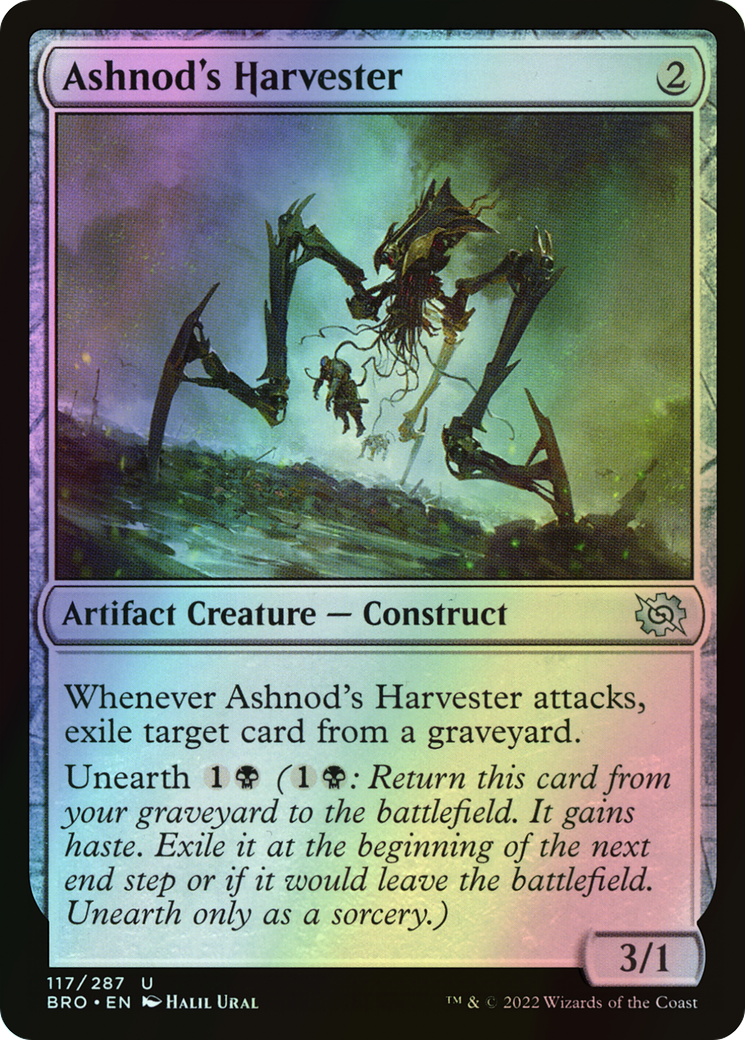 Ashnod's Harvester (BRO) #117 [EN/F]