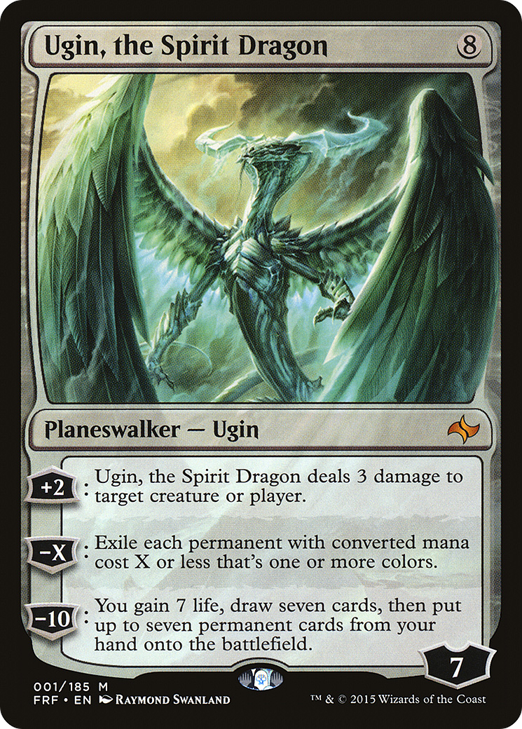Ugin, the Spirit Dragon (FRF) #1 [EN/N]