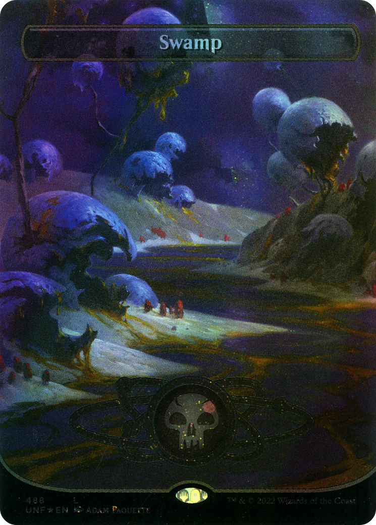 Swamp - Galaxy Foil (UNF) #488 [EN/F] s/o