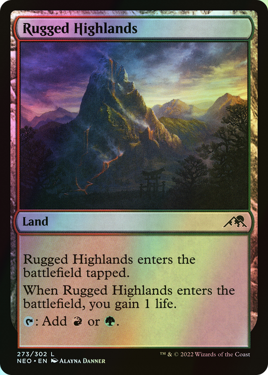 Rugged Highlands (NEO) #273 [EN/F]