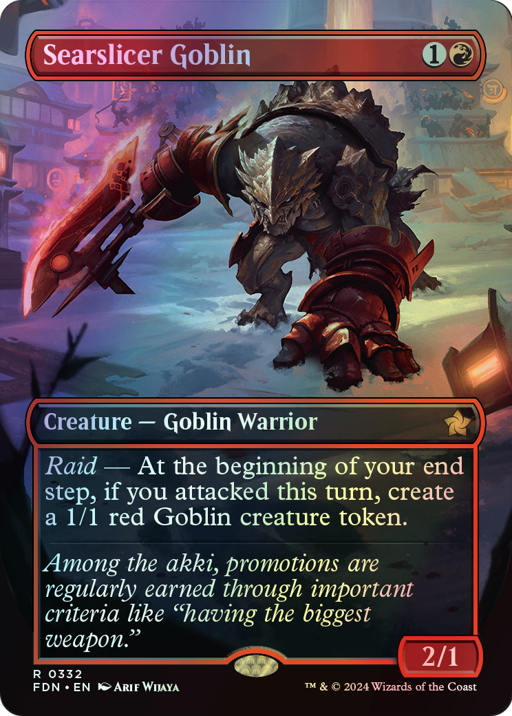 Searslicer Goblin (FDN) #332 [EN/F] s/o
